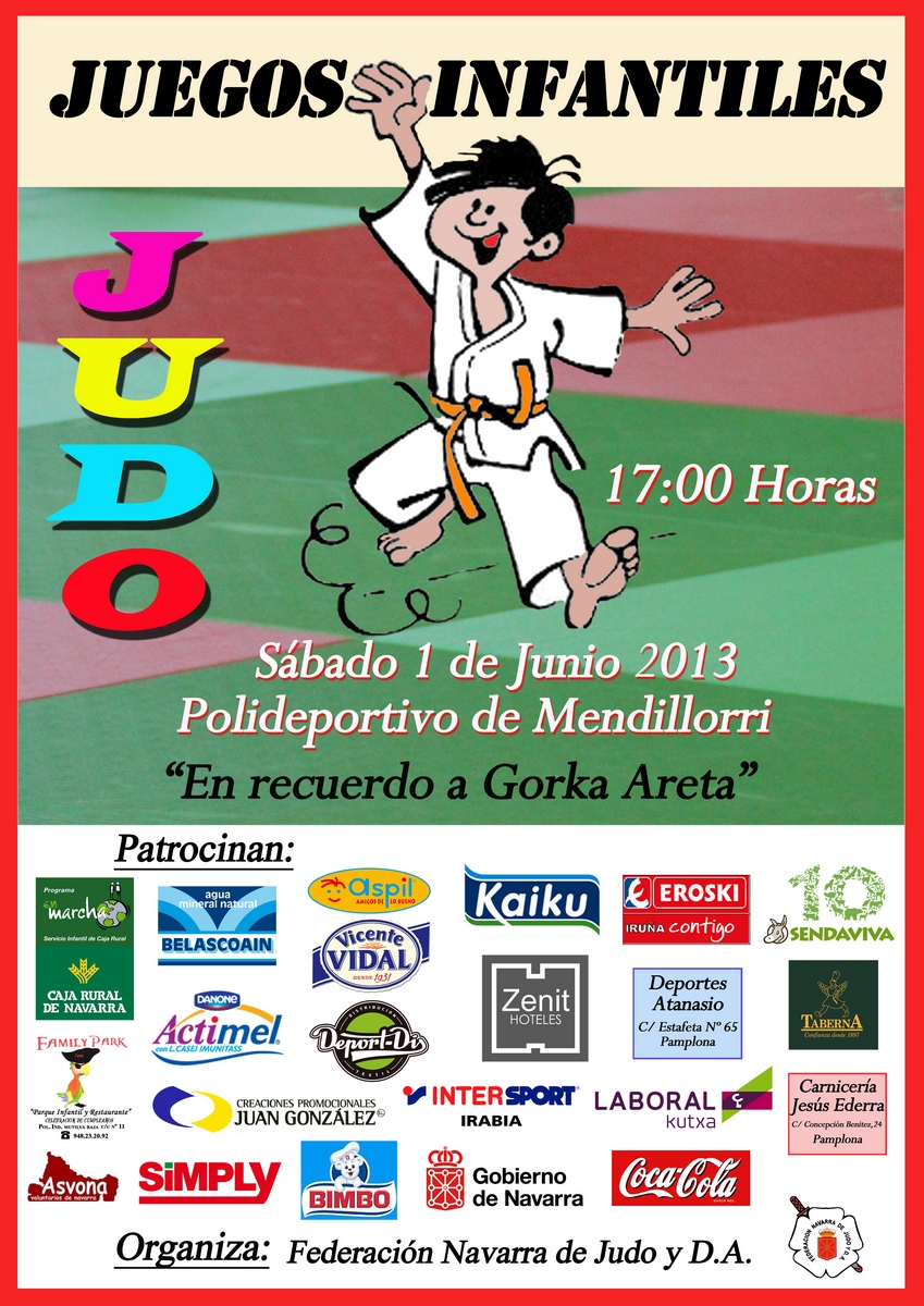 Juegos Infantiles de Judo.